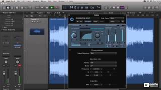 Logic Pro X 405 Mastering EDM Tracks  12 Parallel Compression [upl. by Ivzt]