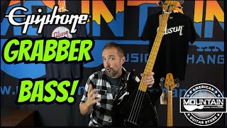 Epiphone Grabber Bass Best of the Epi Basses [upl. by Nettie18]