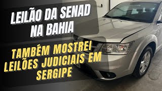 LEILÕES NO NORDESTE  SENAD NA BAHIA E JUDICIAL EM SERGIPE  VEÍCULOS COM DESC DE QUASE 60 FIPE [upl. by Alehtse5]