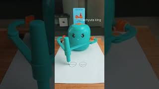 How to scotar🛵 drawing robot shortvideo shortshow to mini robot [upl. by Noirret]