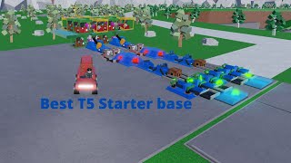 Factory Simulator  Best T5 Starter Base [upl. by Alastair165]