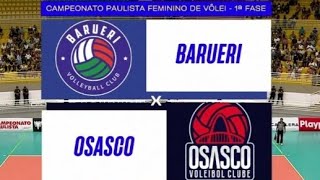 Barueri x Osasco Campeonato Paulista 2023 [upl. by Acinomahs423]