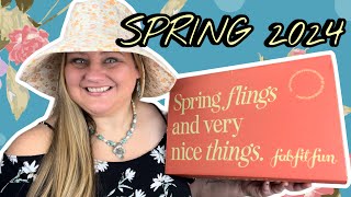 FABFITFUN SPRING 2024 UNBOXING Plus Discount Code [upl. by Allenrad883]