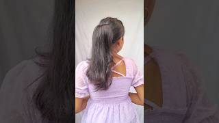 try this Voluminous ponytail hairstyle hackhairstyle hair hacks hairtutorial shorts ponytail [upl. by Dijam]