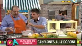 Canelones a la Rossini Parte 1 [upl. by Rabassa977]