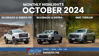 Check out our Monthly Highlights for October 2024  Banks Chevrolet [upl. by Oeram]