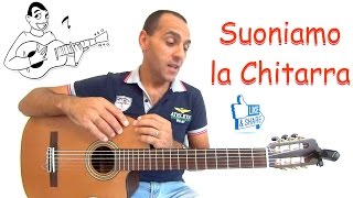 SUONIAMO LA CHITARRA Lezione n1  le note sulla chitarra [upl. by Richardson64]