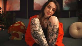 ASMR  Tracing My 6 New Tattoos [upl. by Aisetal]