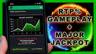 Slot Machine App Gameplay Max RTP amp Major Jackpot [upl. by Barger]