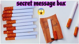 DIY PAPER GIFTS  secret message box making  paper craft  paper origami  how to make paper gift [upl. by Mckenna]