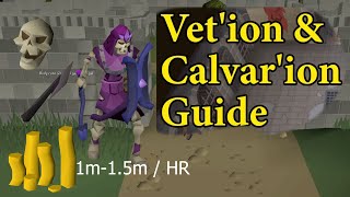 CALVARION VETION OSRS QUICK BOSS GUIDE [upl. by Weidner]