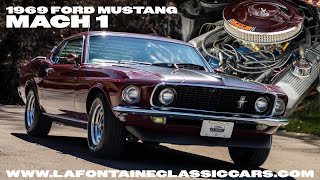 1969 Ford Mustang Mach 1 428ci  4Speed [upl. by Enerehs]