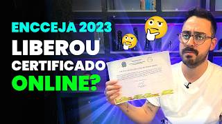 Dá pegar o Certificado ENCCEJA ONLINE [upl. by Wing]