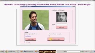 Automatic Face Naming by Learning Discriminative Affinity Matrices From Weakly Labeled Images [upl. by Arod]