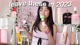 ⭐️ OVERRATED products rightfully DEINFLUENCING you for 2024  tiktok viral skincare amp makeup [upl. by Ifill]