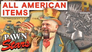 Pawn Stars Incredibly Rare Pieces of Americana [upl. by Durrace545]