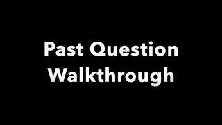 Past Question Walkthrough  Enthalpy Changes 1 [upl. by Anais]