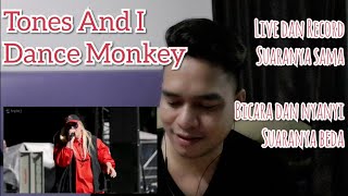 Vocal Coach reacts to Tones and I  Dance Monkey Live Performance [upl. by Lerraf]