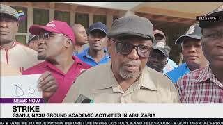 Strike Ssanu Nasu Ground Academic Activities In Abu Zaria [upl. by Edgardo]