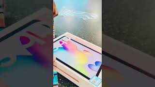 Unboxing Samsung s6 lite purple color smartphone unboxing macbook automobile viralvideo viral [upl. by Verdi]