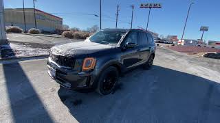 2022 KIA TELLURIDE SX PRESTIGE NIGHTFALL IN GRAVITY GRAY WITH BLACK [upl. by Elleiand846]