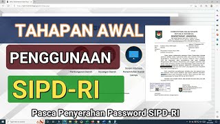 Tahapan awal penggunaan SIPDRI  Cara Menggunakan aplikasi SIPDRI Pertamakali [upl. by Wsan301]