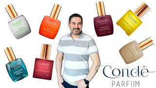 7 PERFUMES DA CONDÉ PARFUM Unboxing e Primeiras impressões [upl. by Norym864]