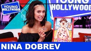 Nina Dobrev Playing Operation [upl. by Vitus]