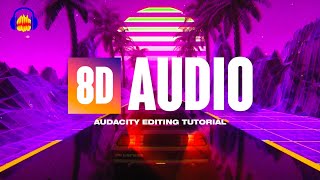 HOW TO MAKE 8D AUDIO  Audacity Tutorial  Fast amp Easy 2021 [upl. by Eenhat]