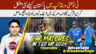 Another problem for PAK team in T20 World Cup 2024  Opponent has big advantage [upl. by Cressy]