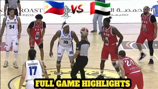 Strong Group PH vs UAE Full Game Highlights  33rd Dubai International Basketball Championships sga [upl. by Senalda380]