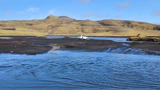 F210 Holmsa ford River crossing Iceland [upl. by Loveridge]