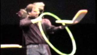 Steve Jobs introduces WiFi to the masses with a hula hoop [upl. by Donall]