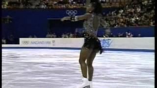 Surya Bonaly FRA  1998 Nagano Figure Skating Ladies Short Program [upl. by Acinorev30]