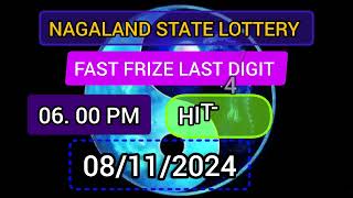 08112024 Nagaland state lottery last digit target🎯 100 sure [upl. by Aseeram972]