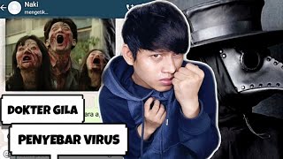 SCP 049 PLAGUE DOCTOR MENCIPTAKAN MANUSIA ZOMBIE😱  Chat Story Horror TERSERAM [upl. by Ahsiuqram]