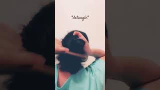 Night hair routine ✨ for healthy hair [upl. by Swan]