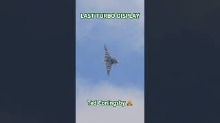 29 SQUADRON’S TURBO WITH LAST TYPHOON DISPLAY OF THE AIRSHOW SEASON • DUXFORD FINALE 2025 shorts [upl. by Glad550]