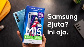 SPEK BAGUS GA HARUS MAHAL  Unboxing Samsung Galaxy M15 5G [upl. by Lethia572]