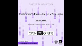 Explorando Vidrieras Análisis y Tendencias  Docente Estela Beatriz Reca [upl. by Robet]