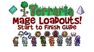 Terraria Mage Loadout Guide Magic Class Build Armor Weapons amp Accessories 13 amp 124 [upl. by Orji]