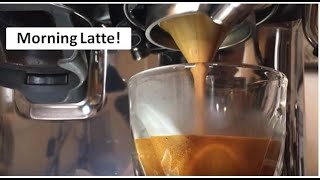 How to make a latte Breville Barista Pro [upl. by Hildagarde191]