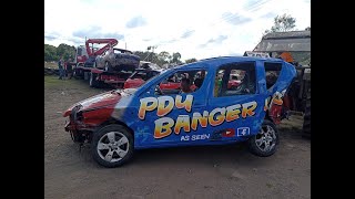 Grimley raceway  under 1800cc b2b bangers [upl. by Hegarty]