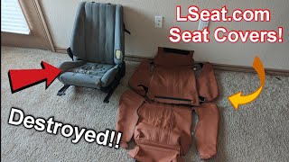 I Tried Reupholstering My Seats Using quotLSeatcomquot  Heres How It Went Part 1 [upl. by Ahsinav]