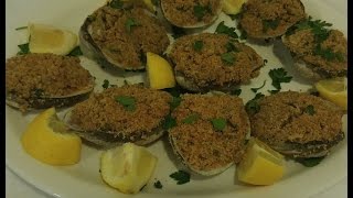 How to make Baked ClamsOreganta Italian inspiredEp30 [upl. by Leonelle]