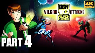 Ben 10 Alien Force Vilgax Attacks Gameplay Part 4 PCSX2 Encephalonus IV  4K UHD Walkthrough [upl. by Noirred769]