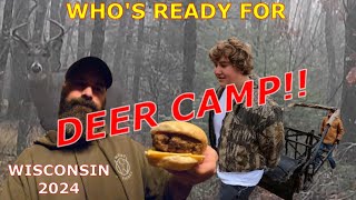 WISCONSIN DEER CAMP 2024 PREPARATIONS [upl. by Bopp]