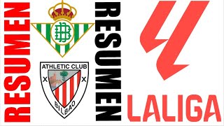 Athletic Bilbao 11 Real Betis Resumen  La Liga 20242025 [upl. by Lev]