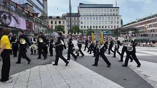 Royal Swedish Army Band plays WILLIAMS Superman March [upl. by Enyar883]