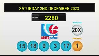 Nlcb Lotto Plus Draw Results Saturday 2nd December 2023 [upl. by Younger]